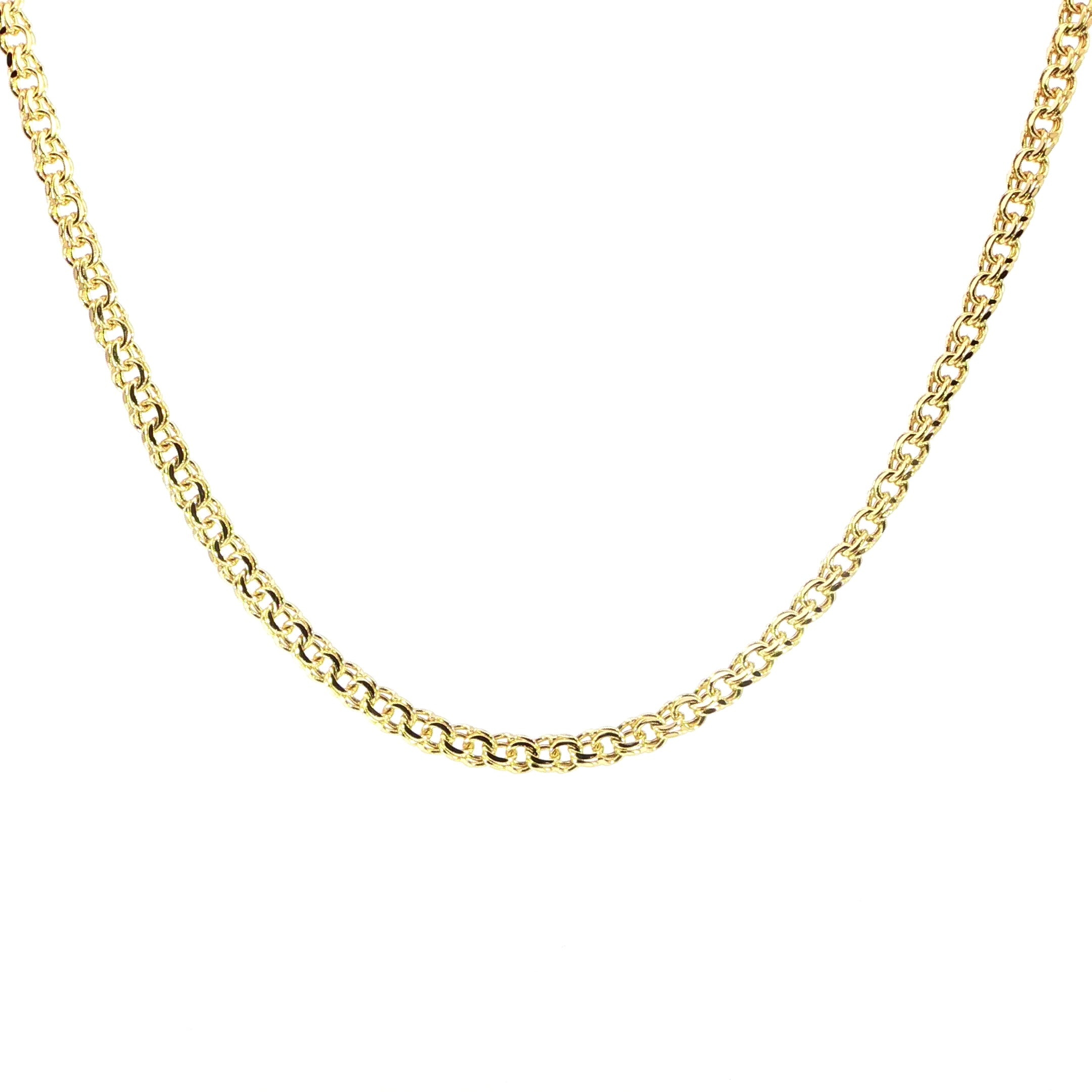 10K Yellow Gold 5mm Chino Chain