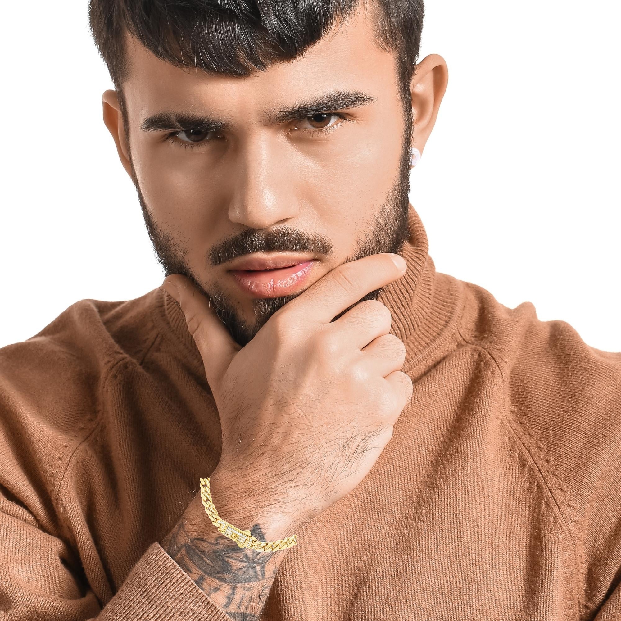 14K Miami Cuban Gold Bracelet – 5.5MM