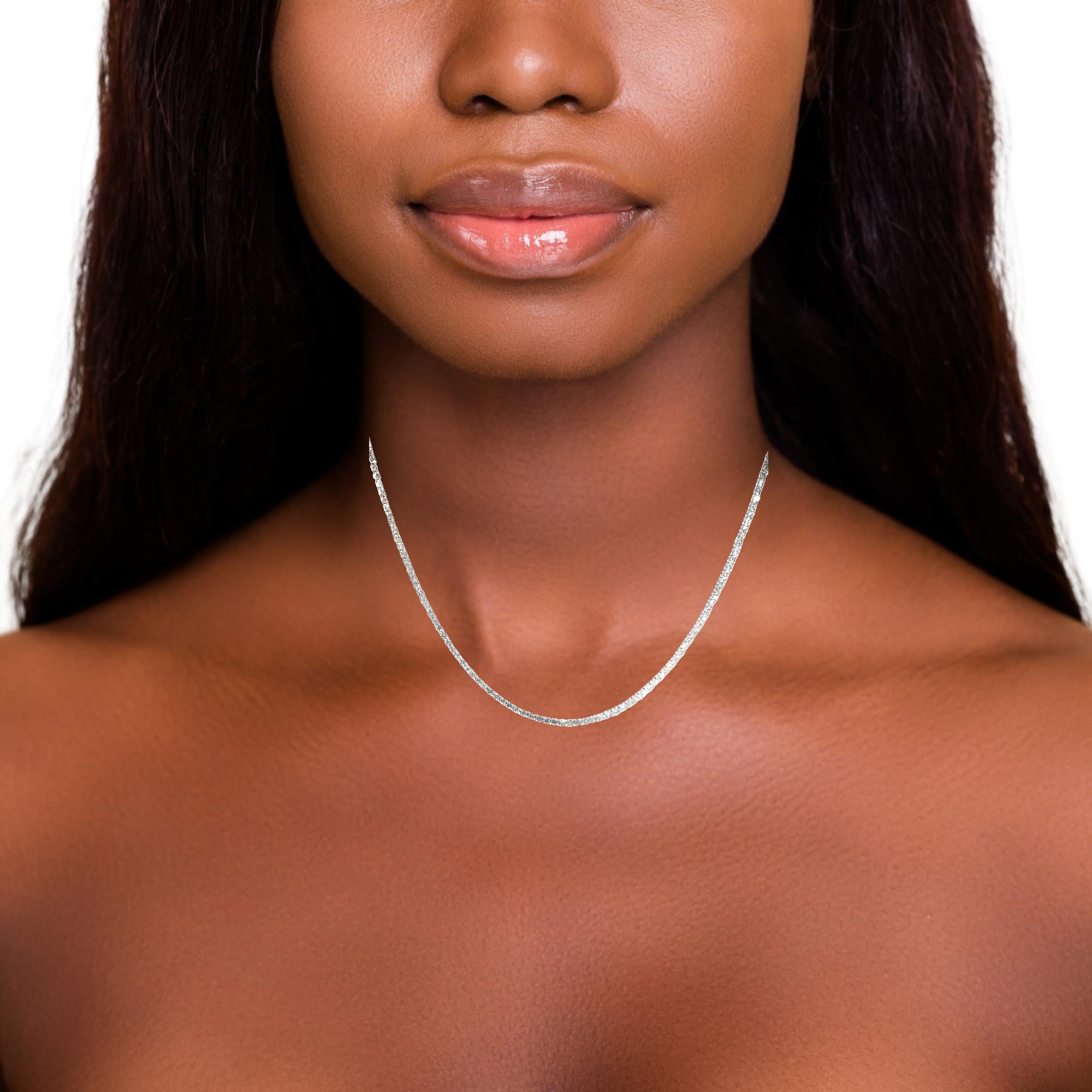 14K Diamond Tennis Necklace – 7CTW