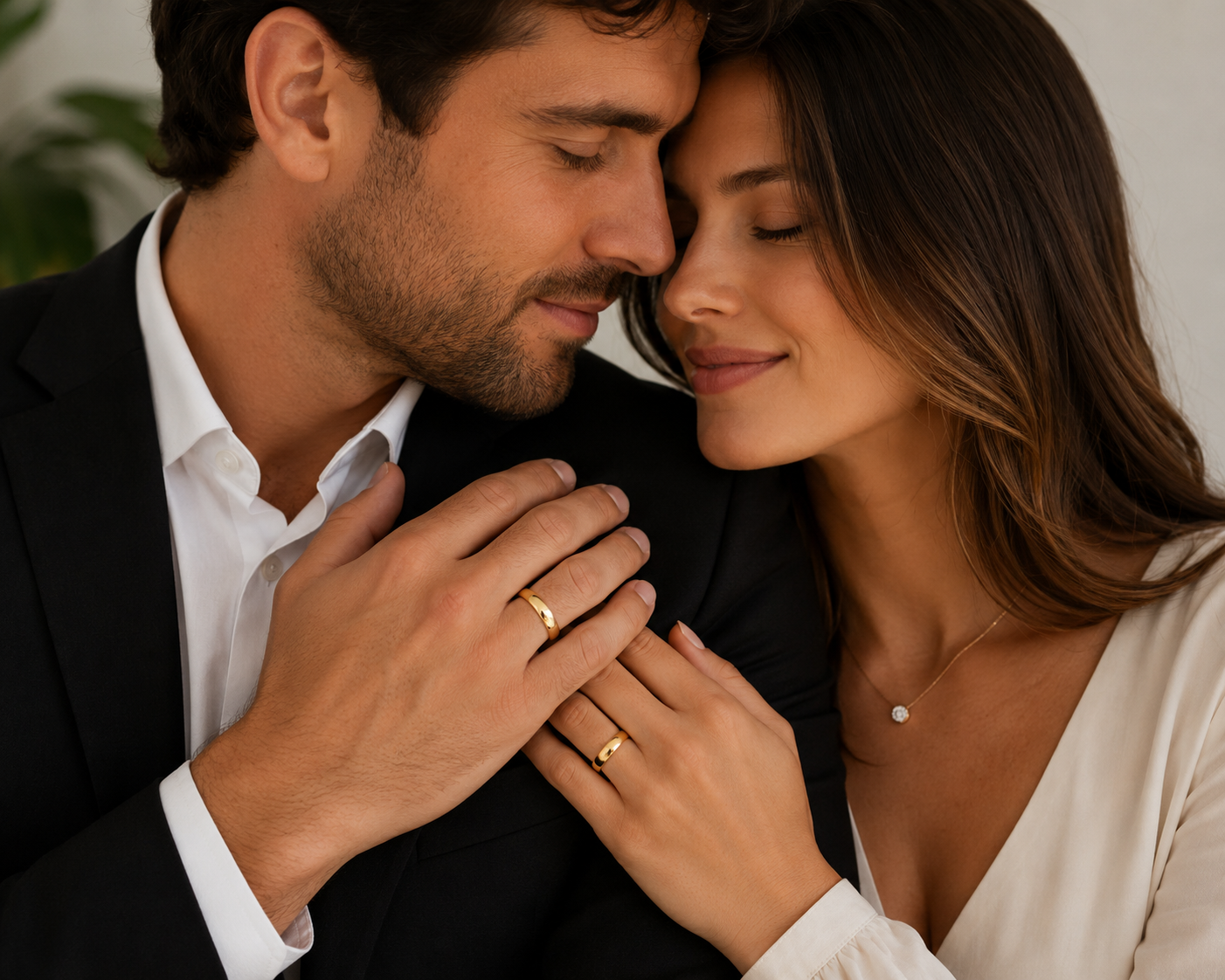 Classic 4MM yellow gold wedding ring