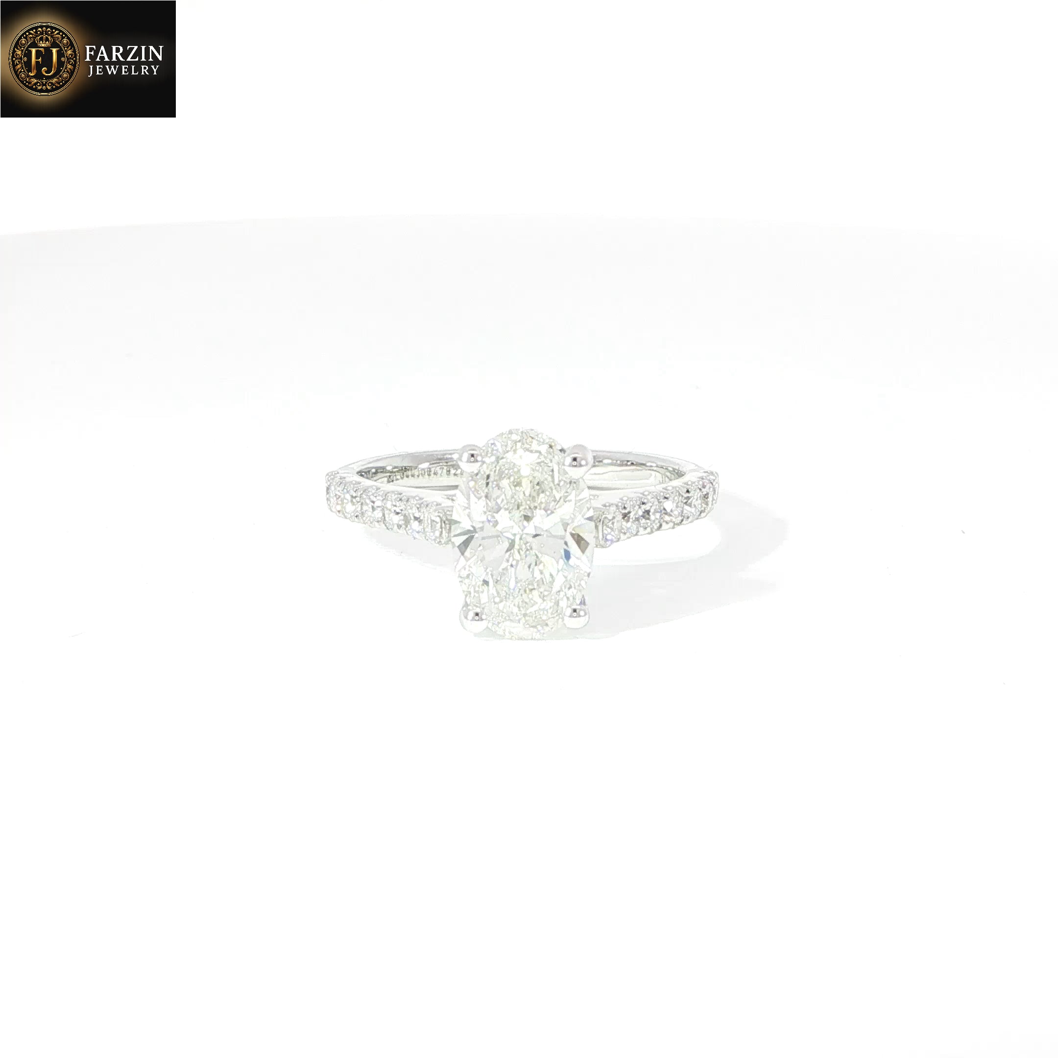 14K 2carat LG Diamond Engagement Ring - 2
