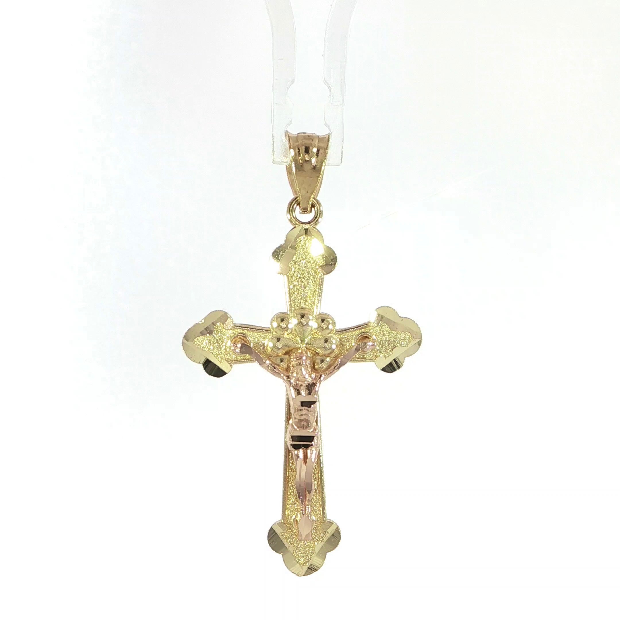 14K Cross Pendant  - 2