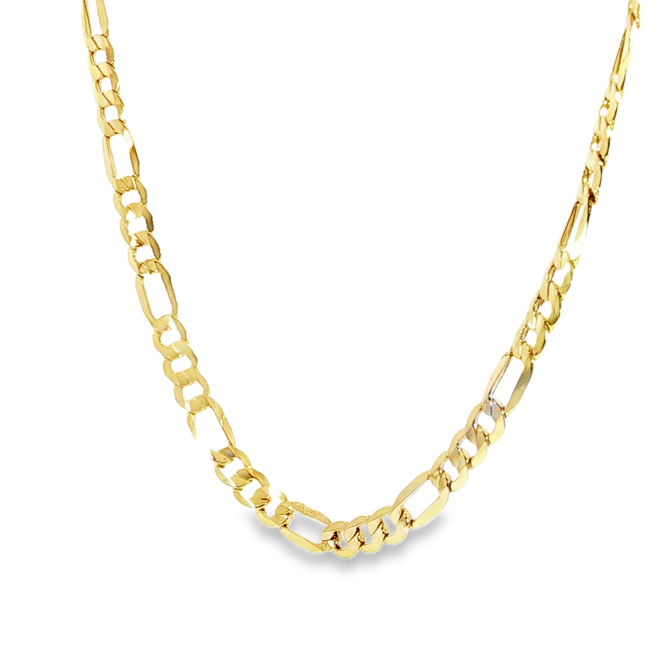 10K Figaro Chain – 8.5MM