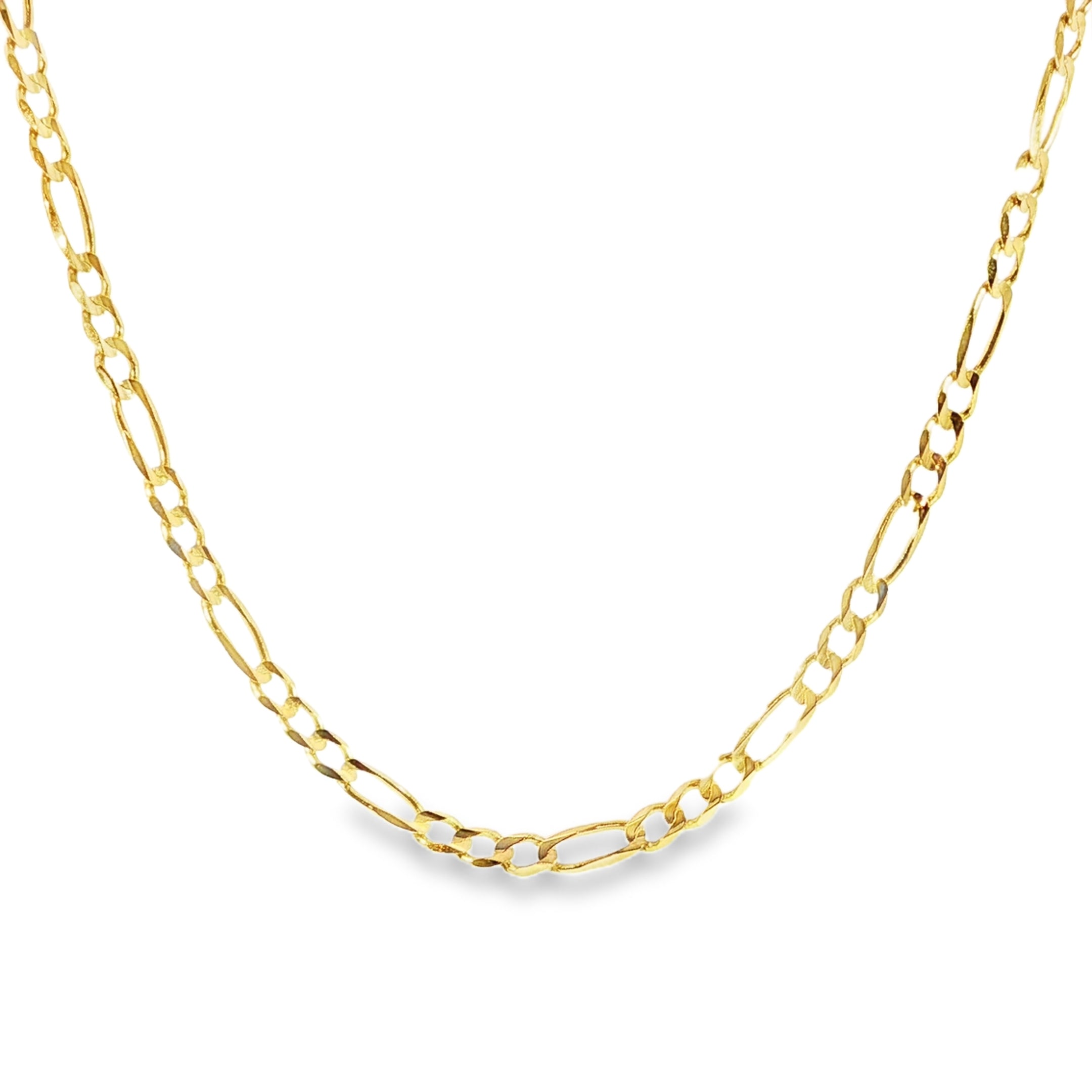 10K Figaro Chain - 6MM
