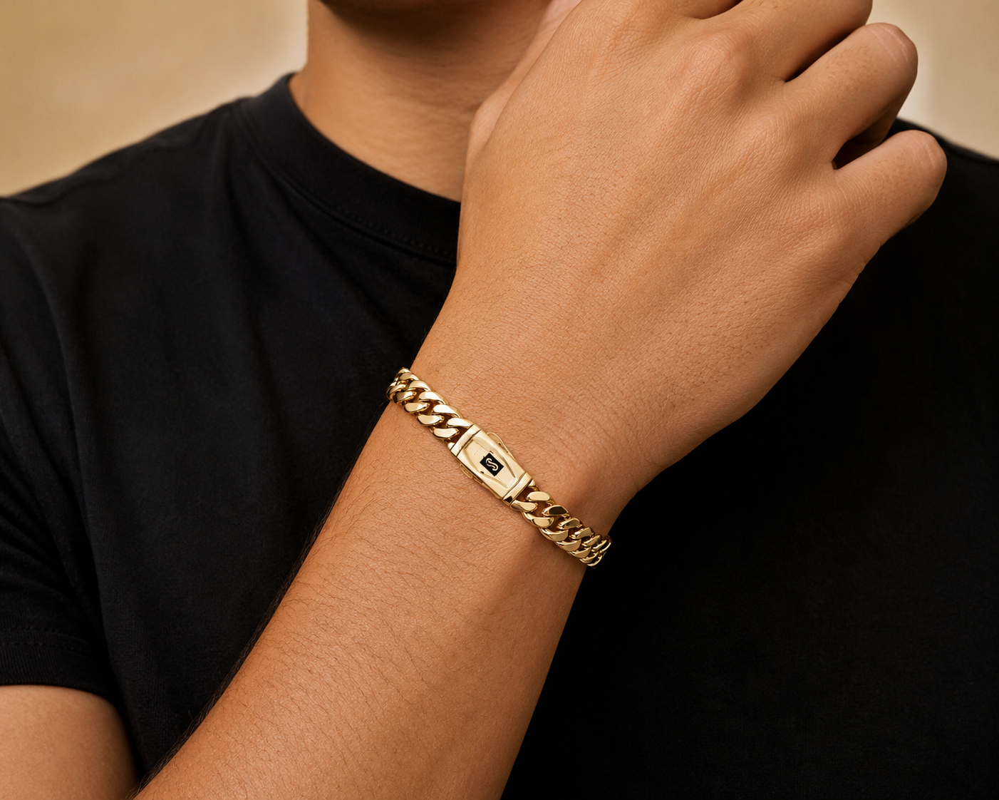 Men's 10K Gold Miami Cuban Bracelet