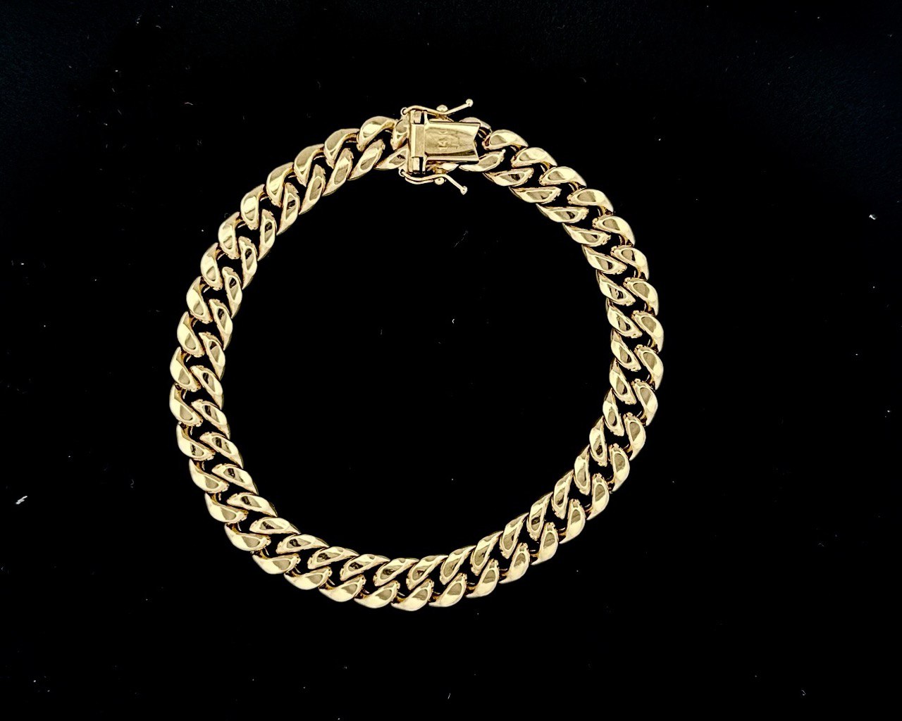 14K Miami Cuban Bracelet - 9MM