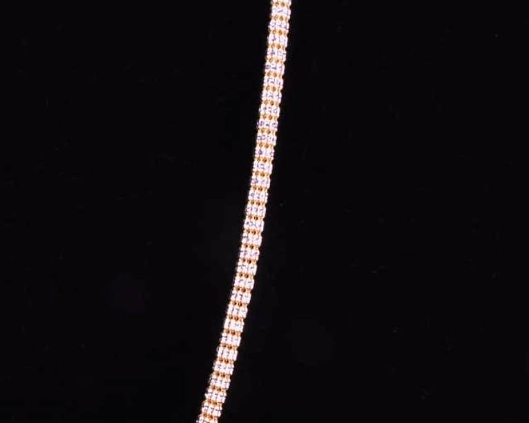 14K Gold Diamond-Cut Ice Chain - 4.5MM - 1