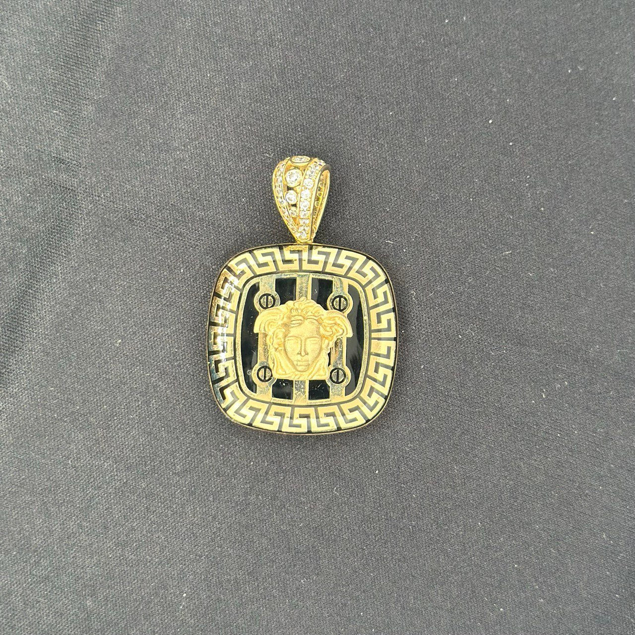 14K Greek Lion Pendant  - 1