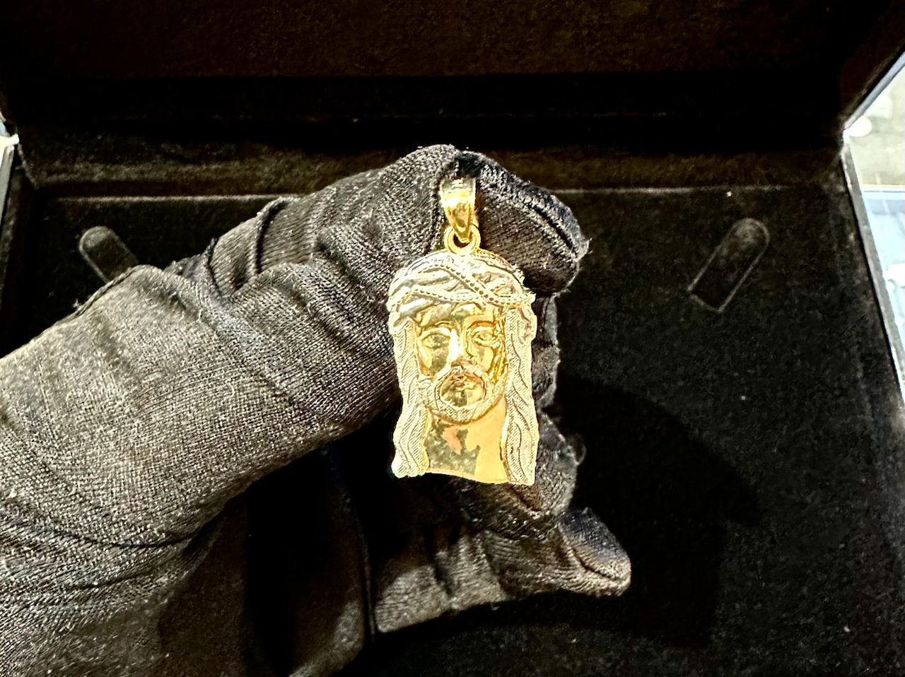 14K Jesus Piece Pendant - 2