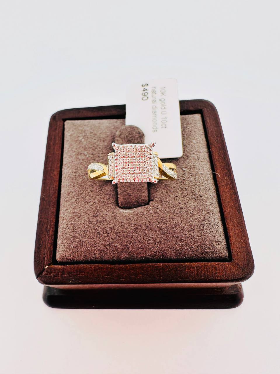 10K Diamond Engagement Ring - 12