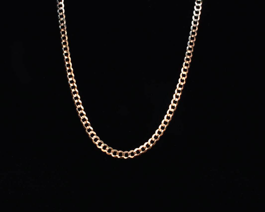 14K solid Cuban 5MM