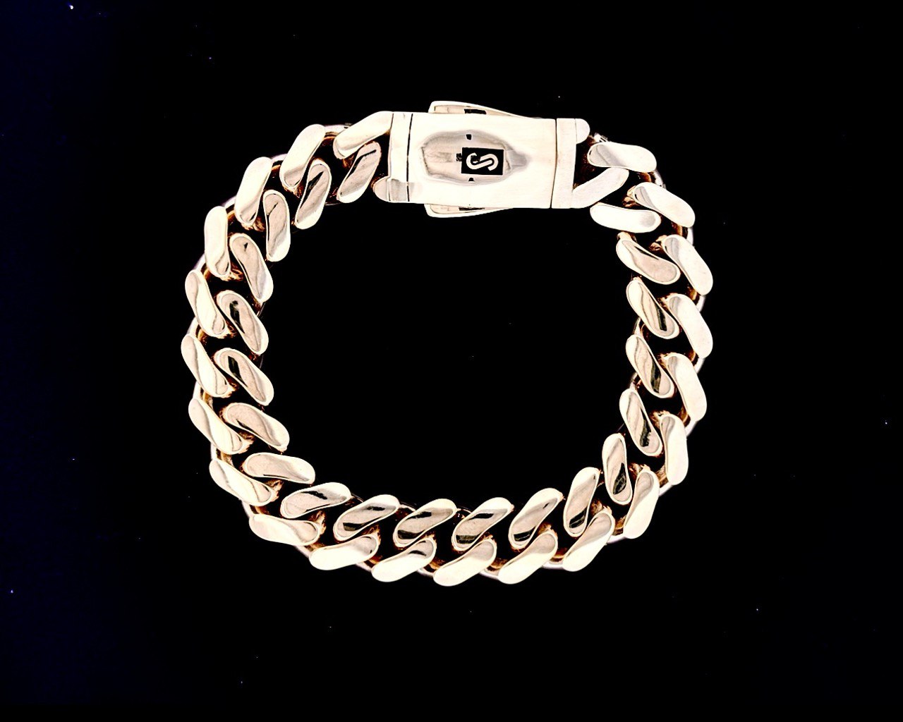 10K Monaco Bracelet - 11MM
