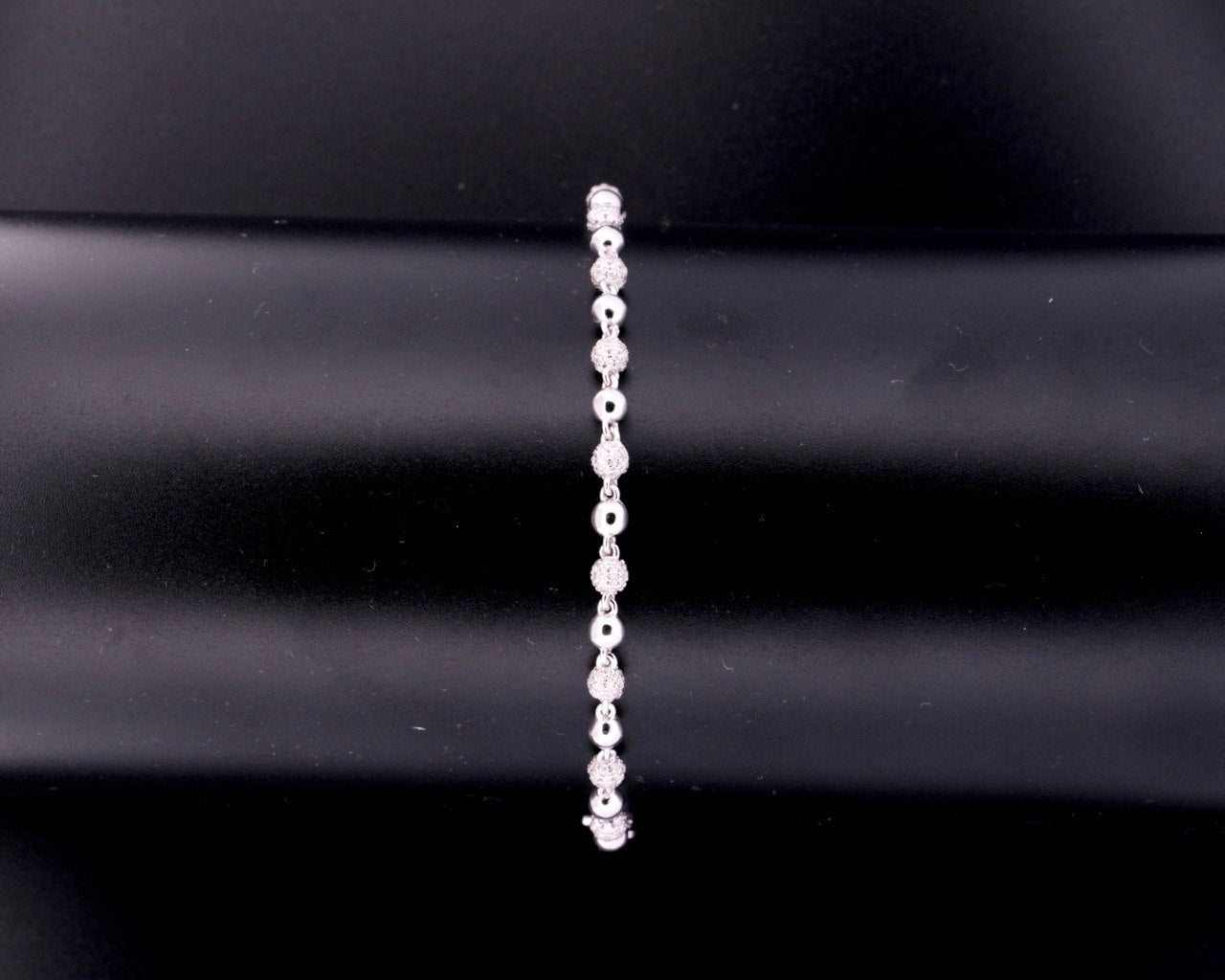 Sterling Silver Bracelet - 2.10CT VVS-D Moissanite,