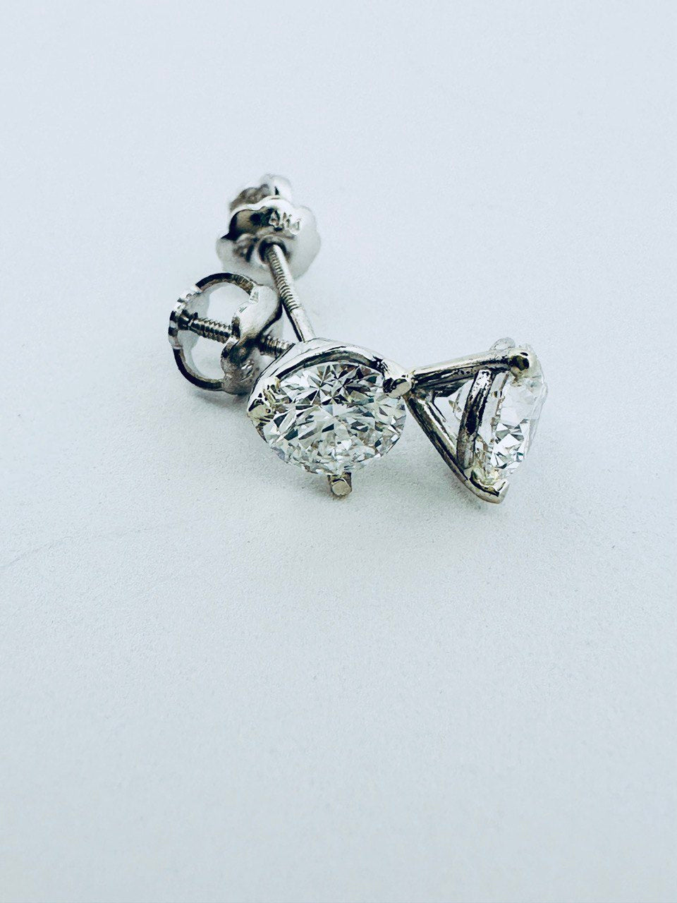 14K, SI 1LG Diamond Earring - 2