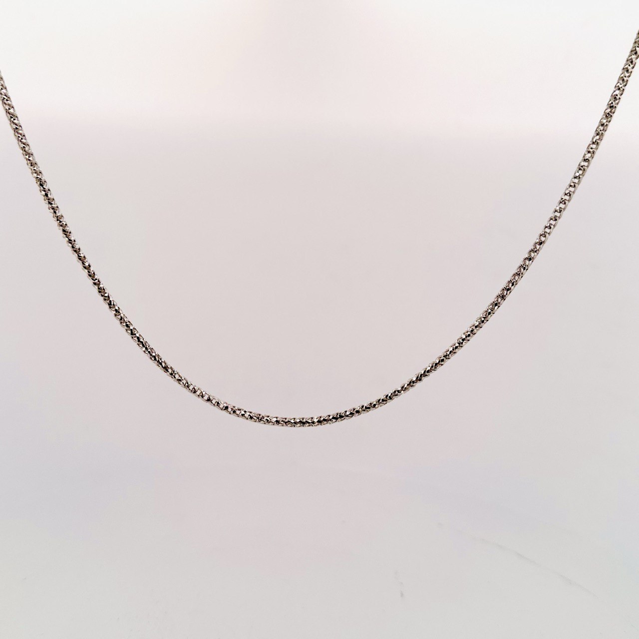 14K White Gold Solid Franco Chain - 2.3MM