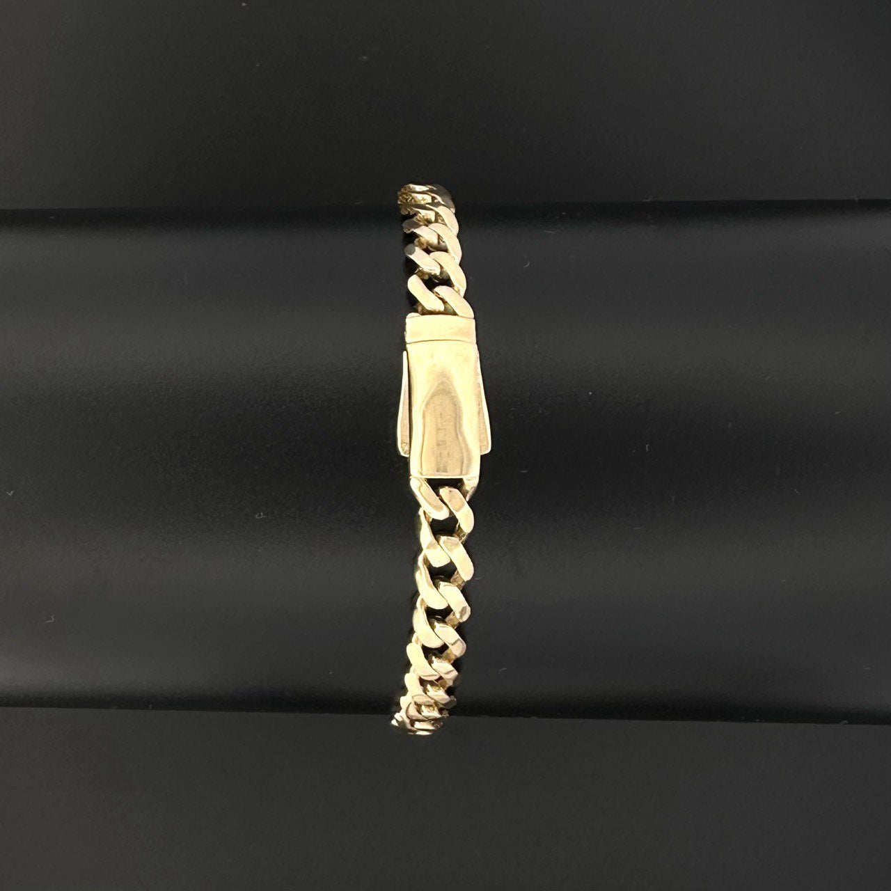 14K Yellow Gold Monaco Miami Cuban Bracelet - 6.5mm