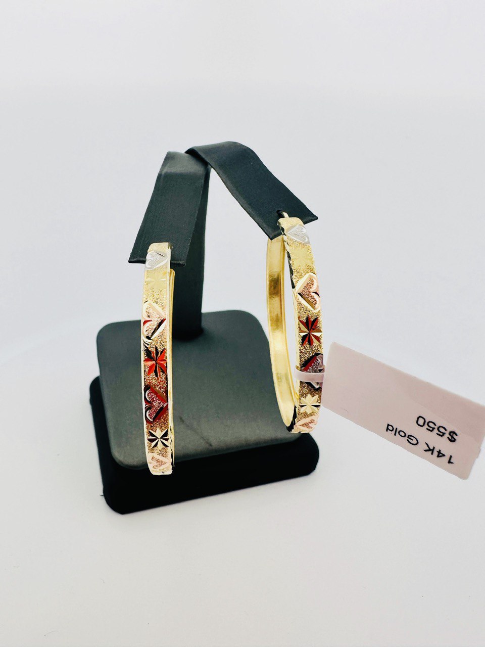14K Hoop earrings - 1
