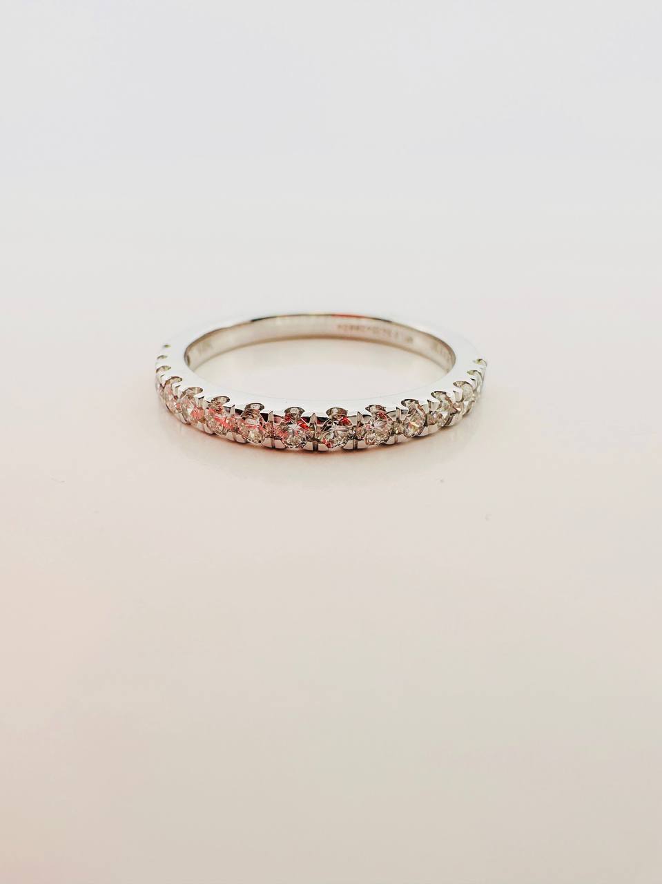 14K 0.5 carat LG Diamond Engagement Band