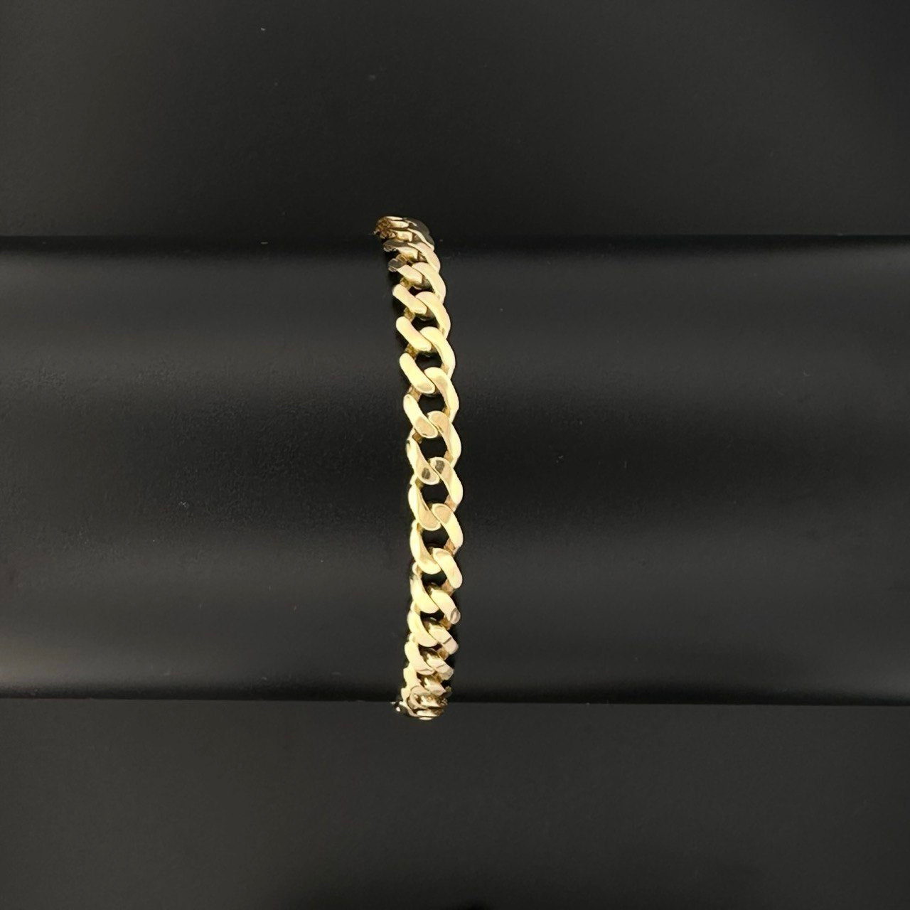 10K Yellow Gold Monaco Miami Cuban Bracelet - 6.5MM