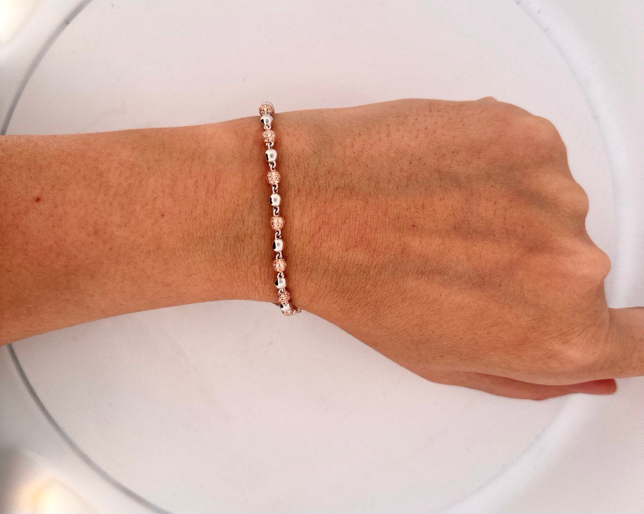 Sterling Silver Bracelet - 2.10CT VVS-D Moissanite,