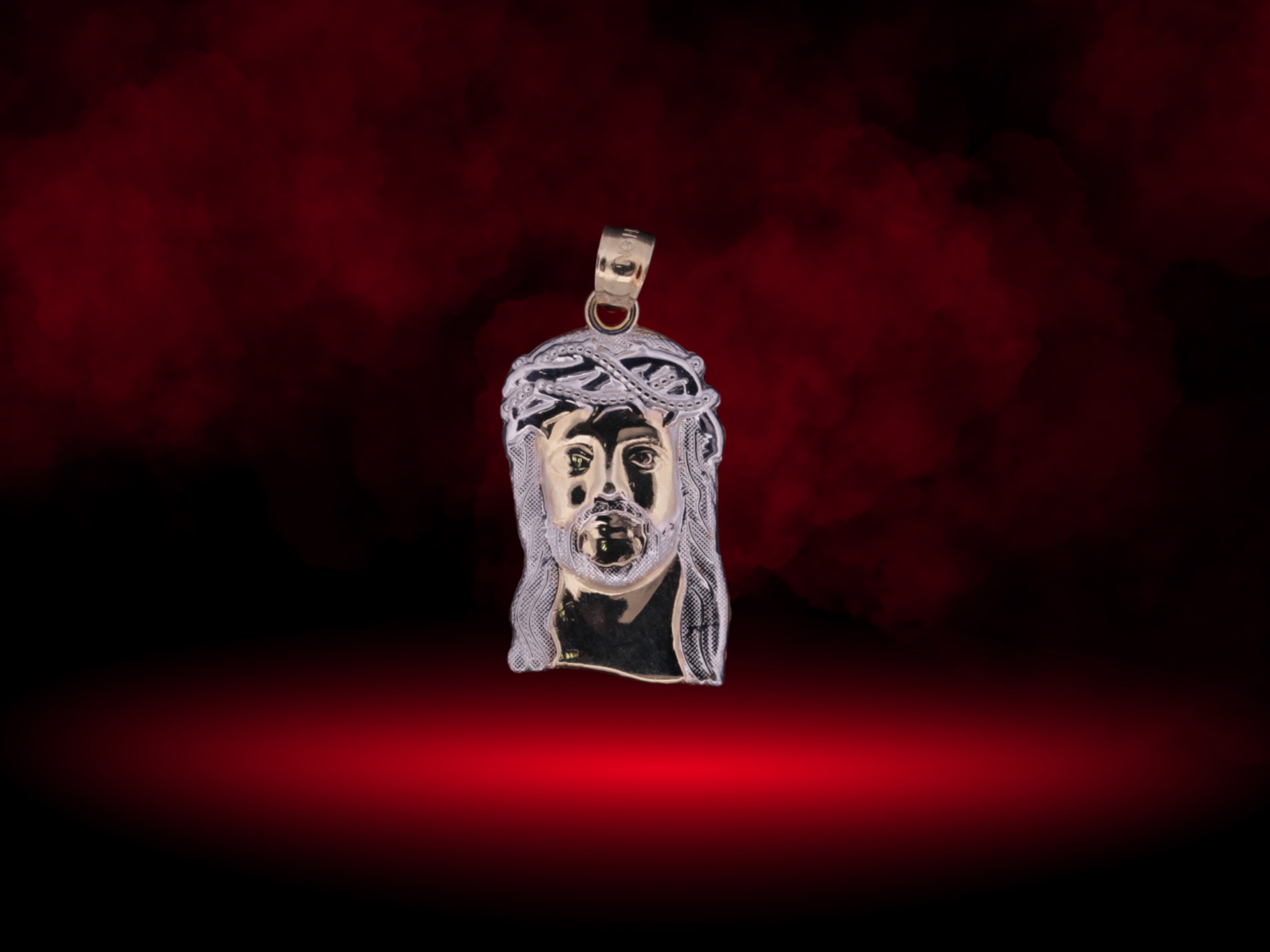 14K Jesus Piece Pendant  - 2