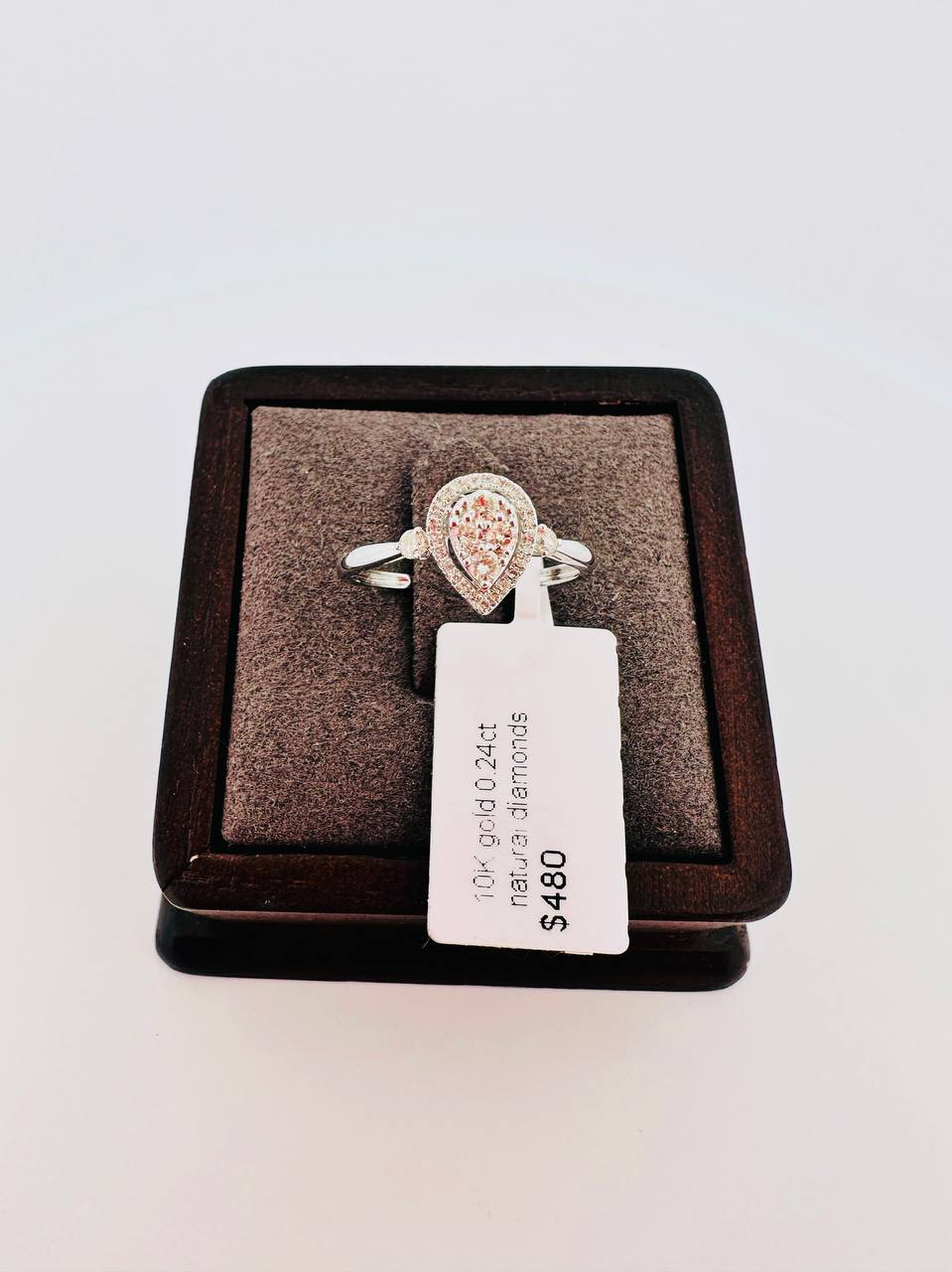 10K Diamond Engagement Ring - 13
