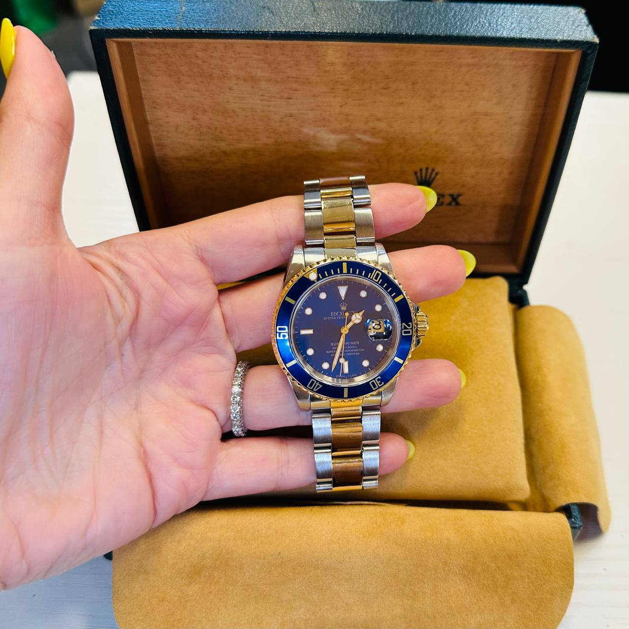 Rolex Submariner 16613 - X Serial, Box & Papers