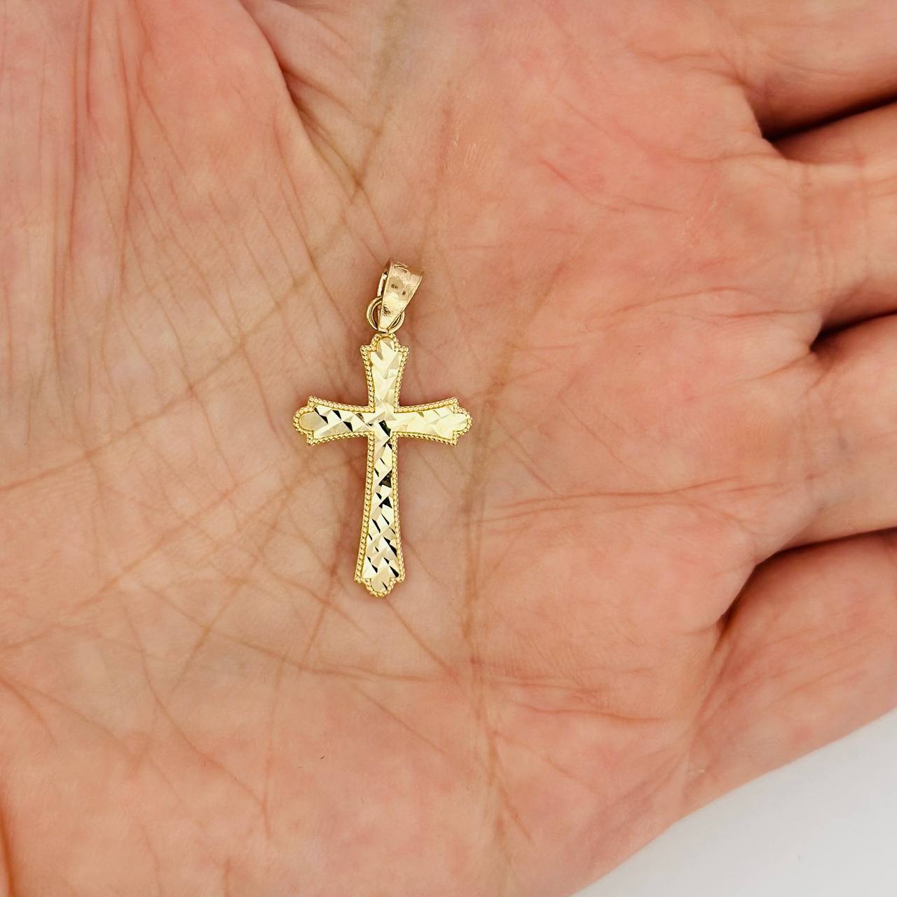 14K Cross Pendant  - 3