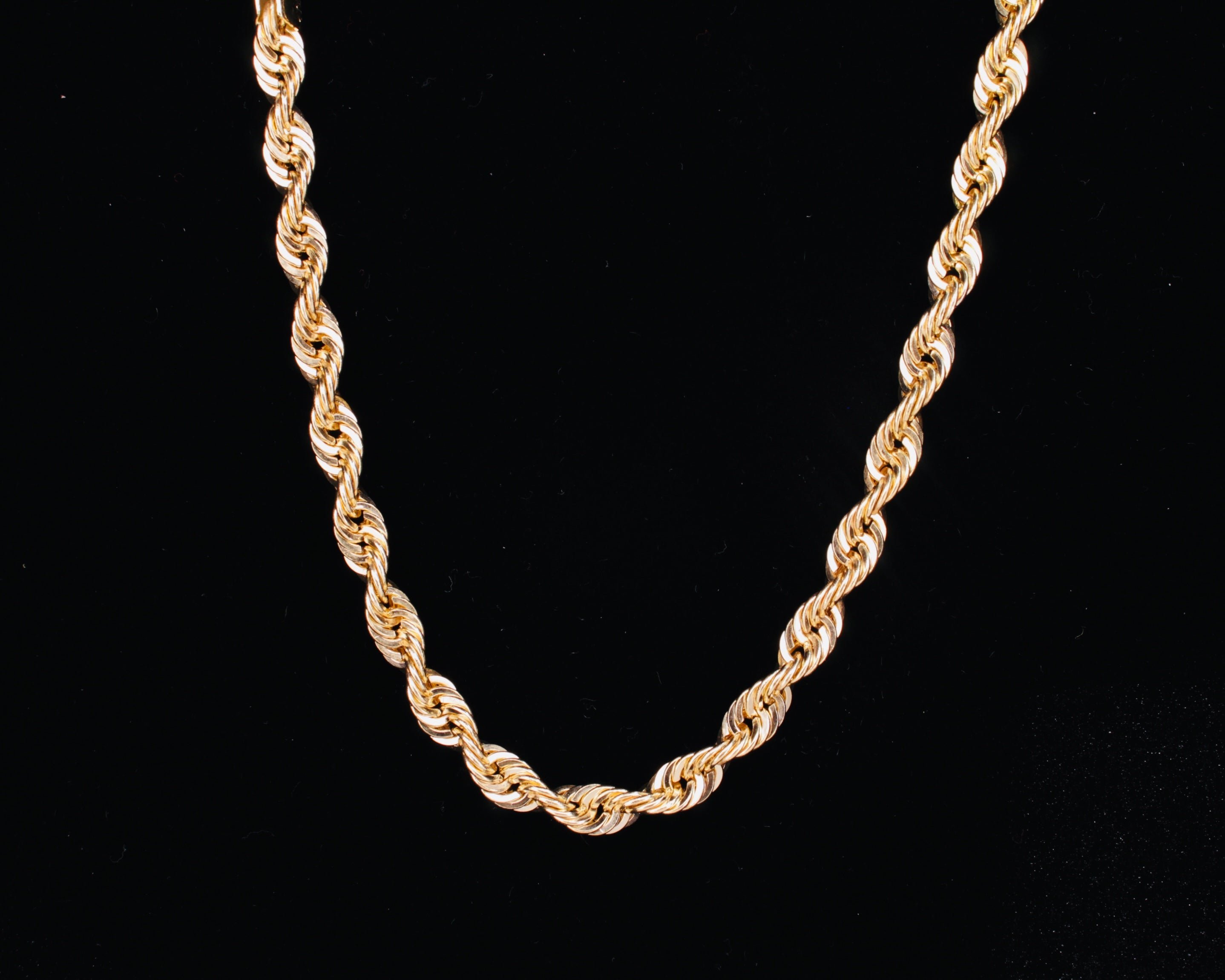 14K Gold Rope Chain - 5MM