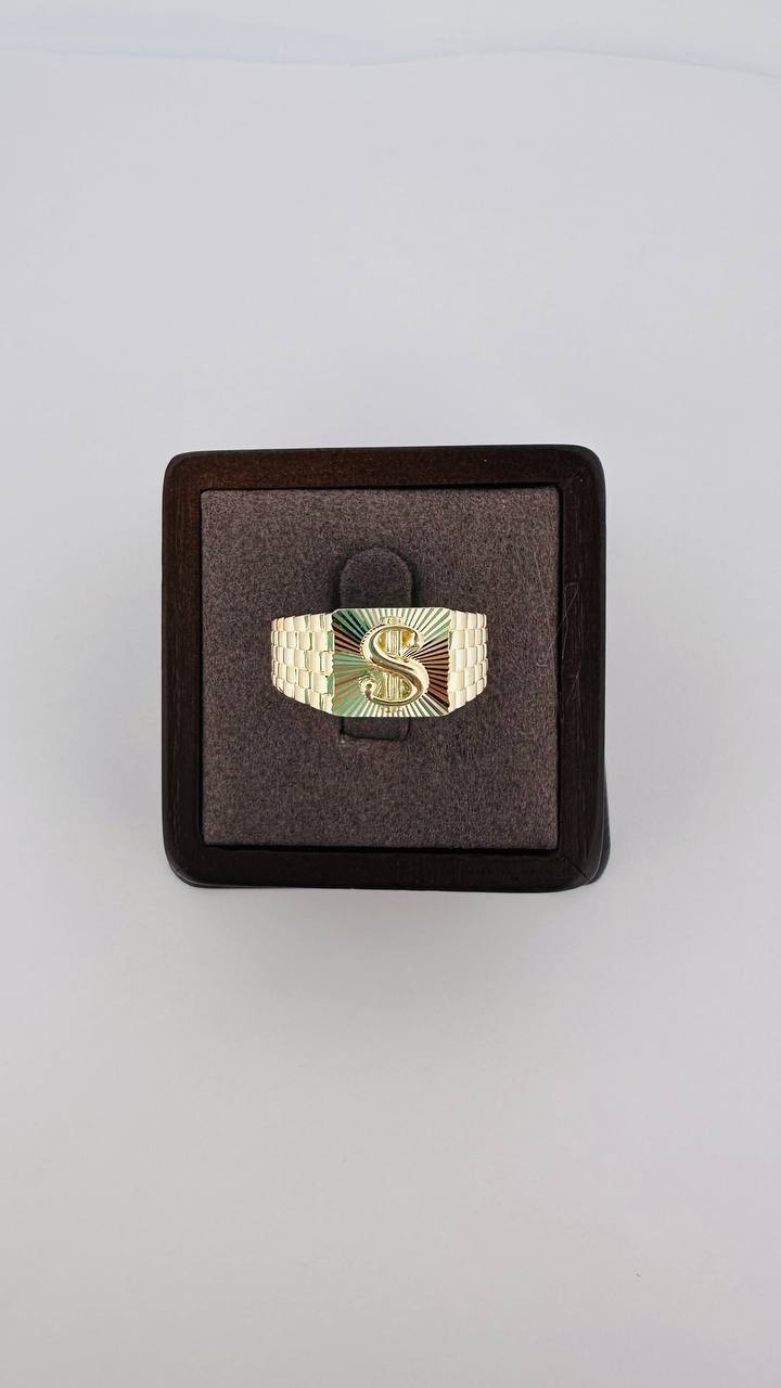 14K Dollar Ring