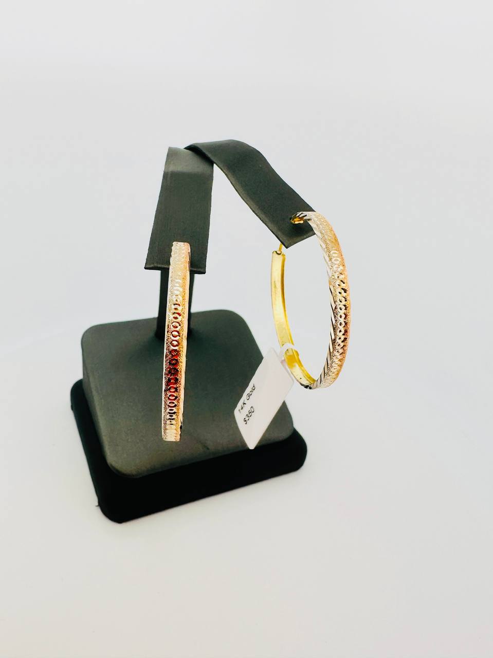 14K Hoop earrings - 5
