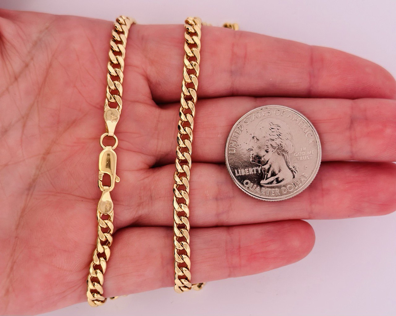 14K Gold Miami Cuban Chain - 4.5MM