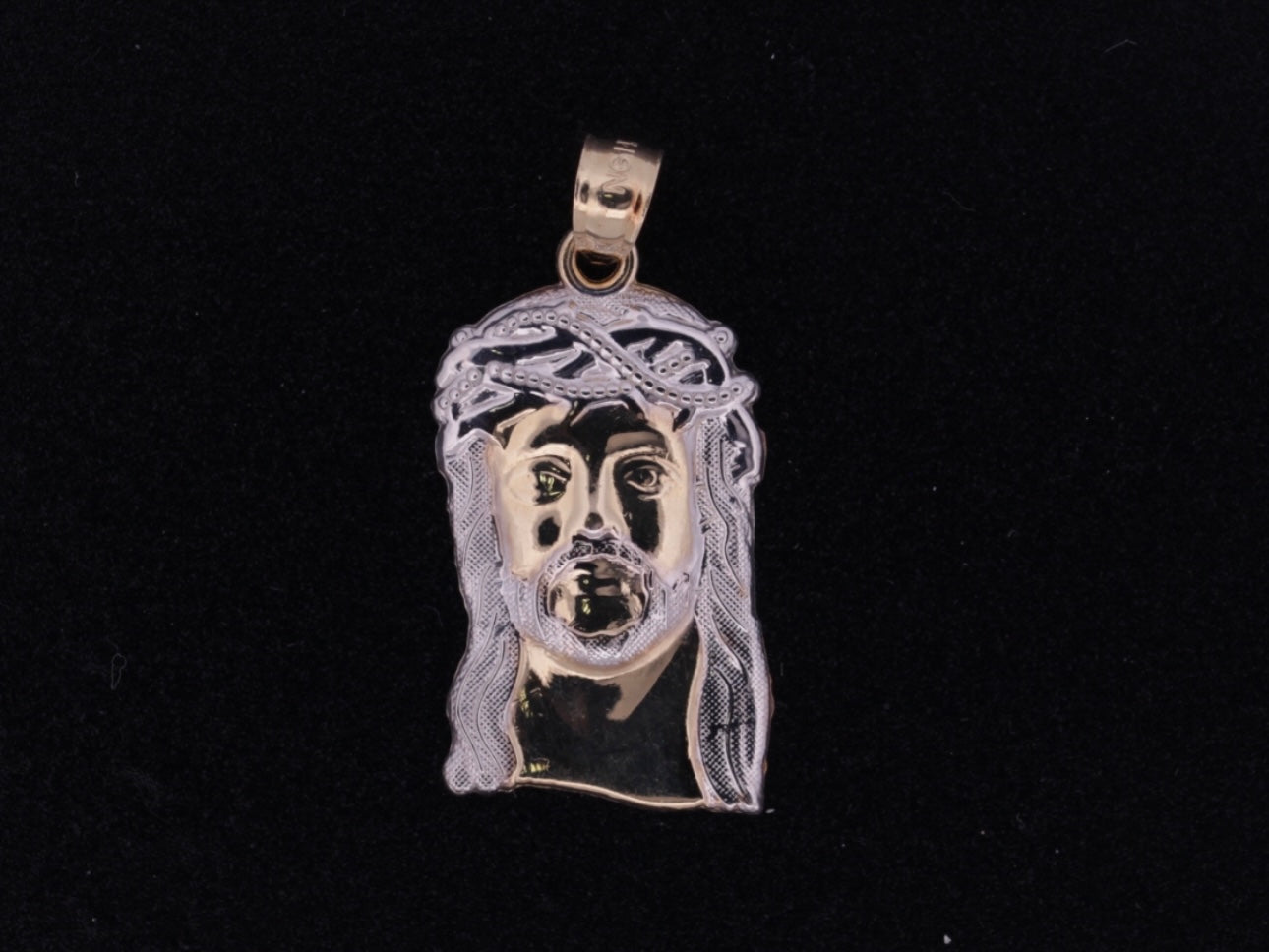 14K Jesus Piece Pendant - 2