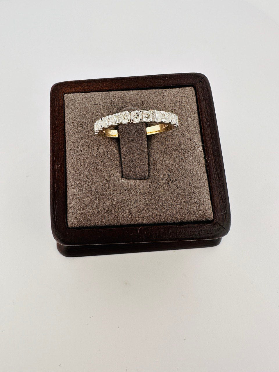 14K 0.5 carat LG Diamond Engagement Band