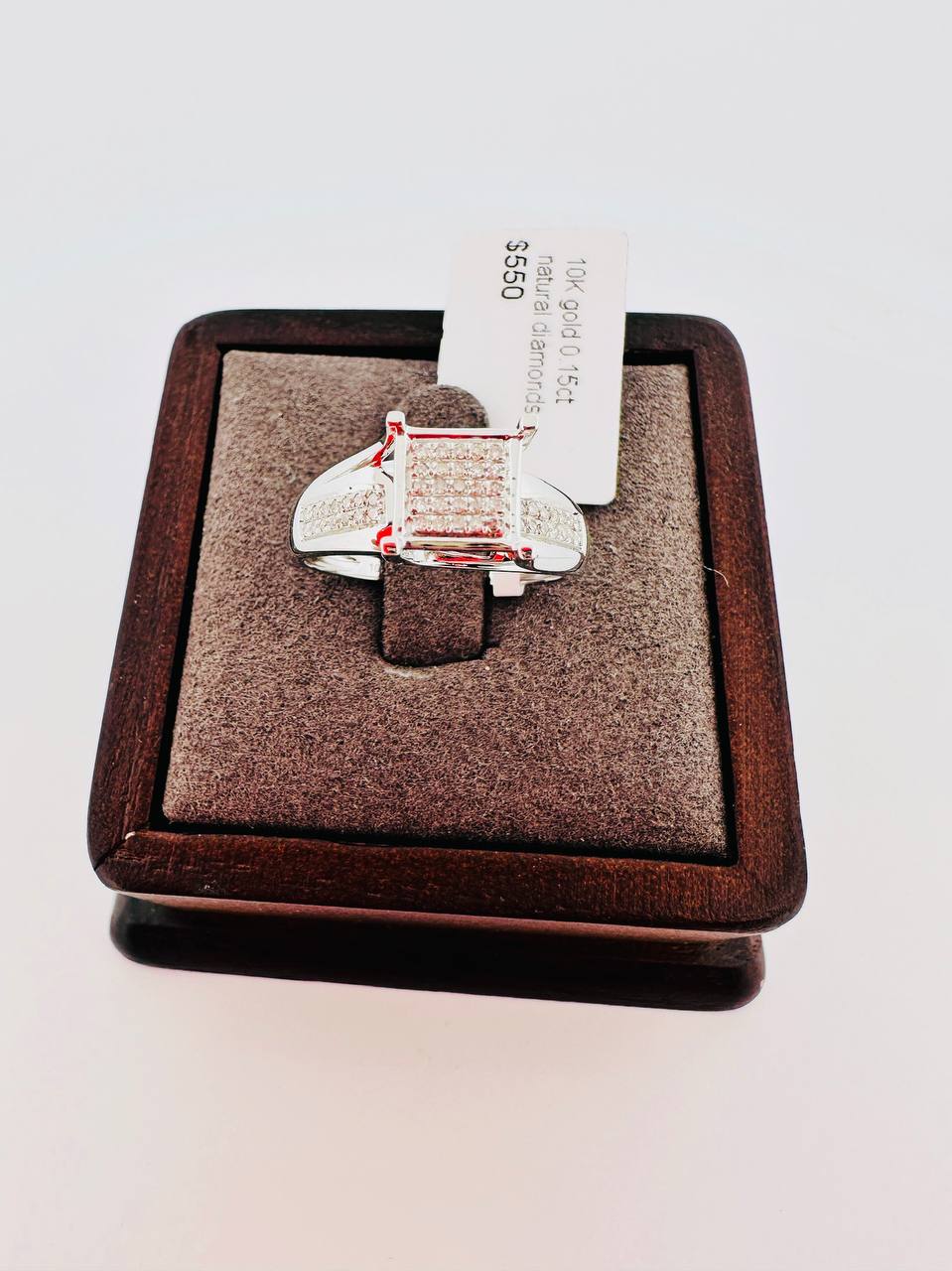 10K Diamond Engagement Ring - 6