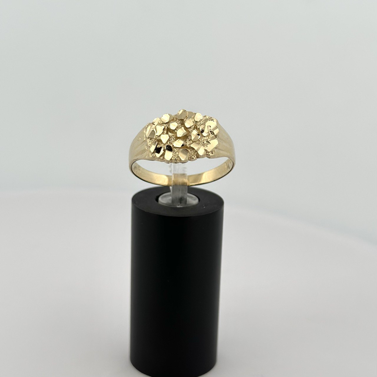 14K Yellow Gold Nugget Ring  - 2