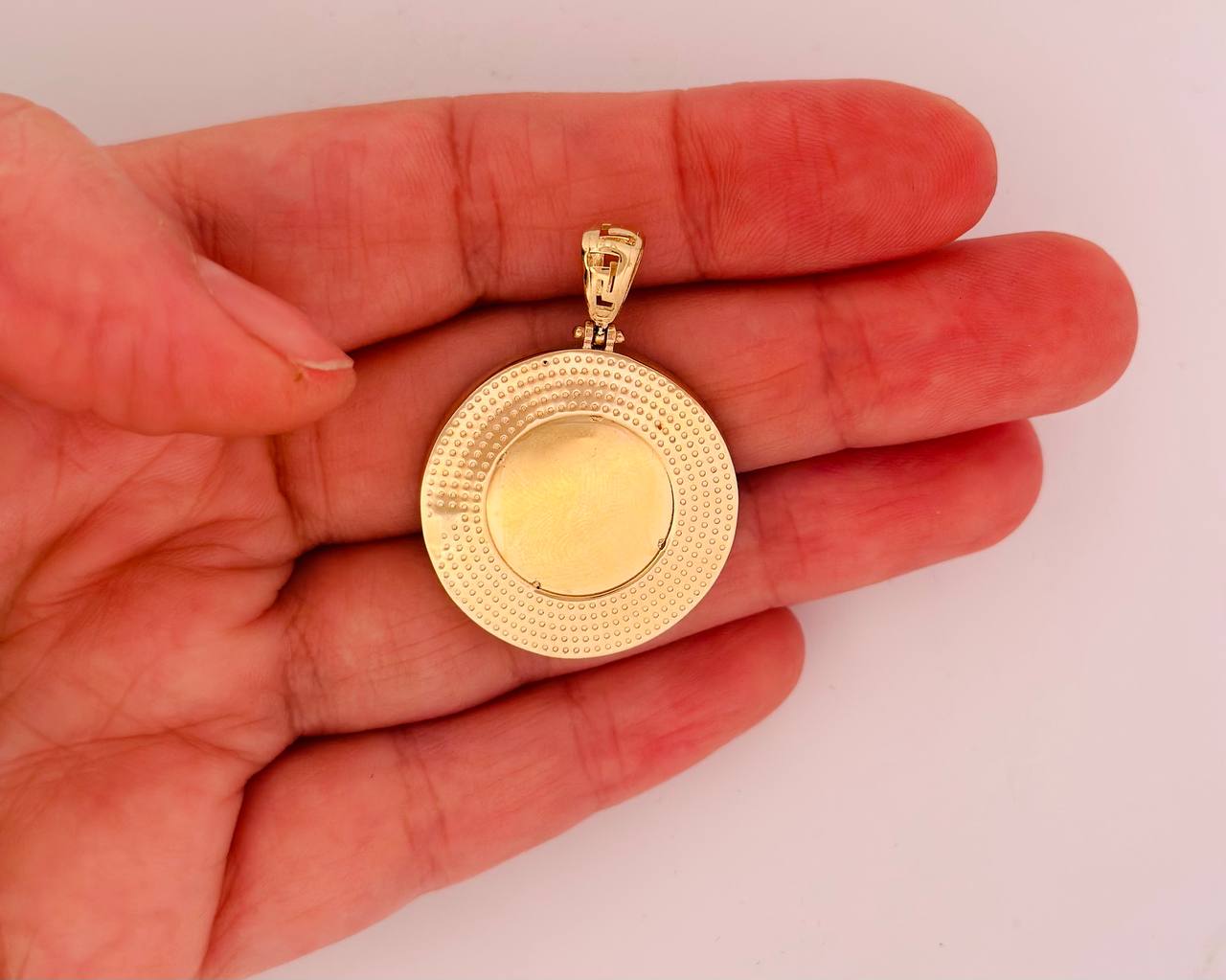 14K Greek Lion Pendant  - 3