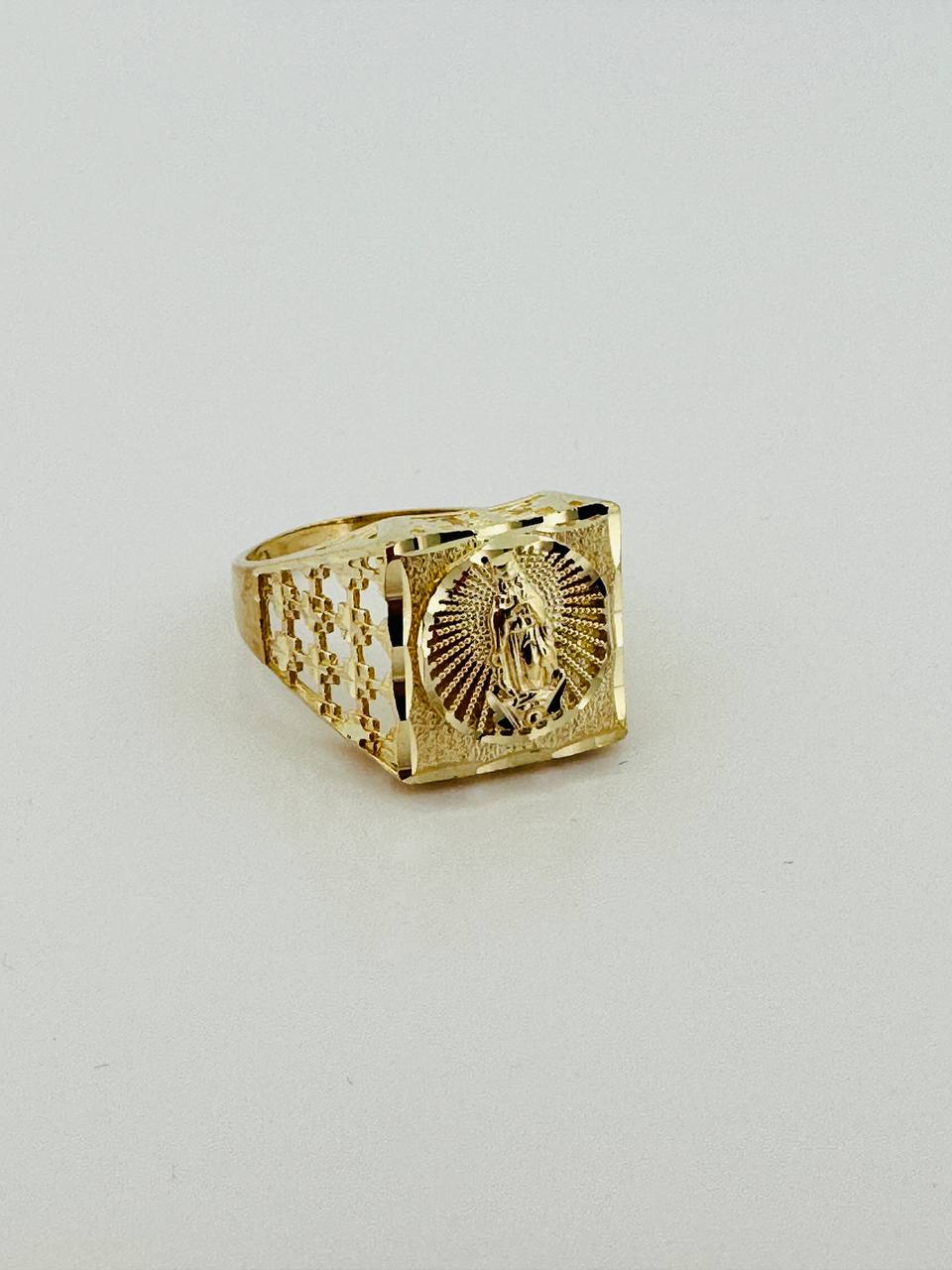 10K Virgin Mary Ring