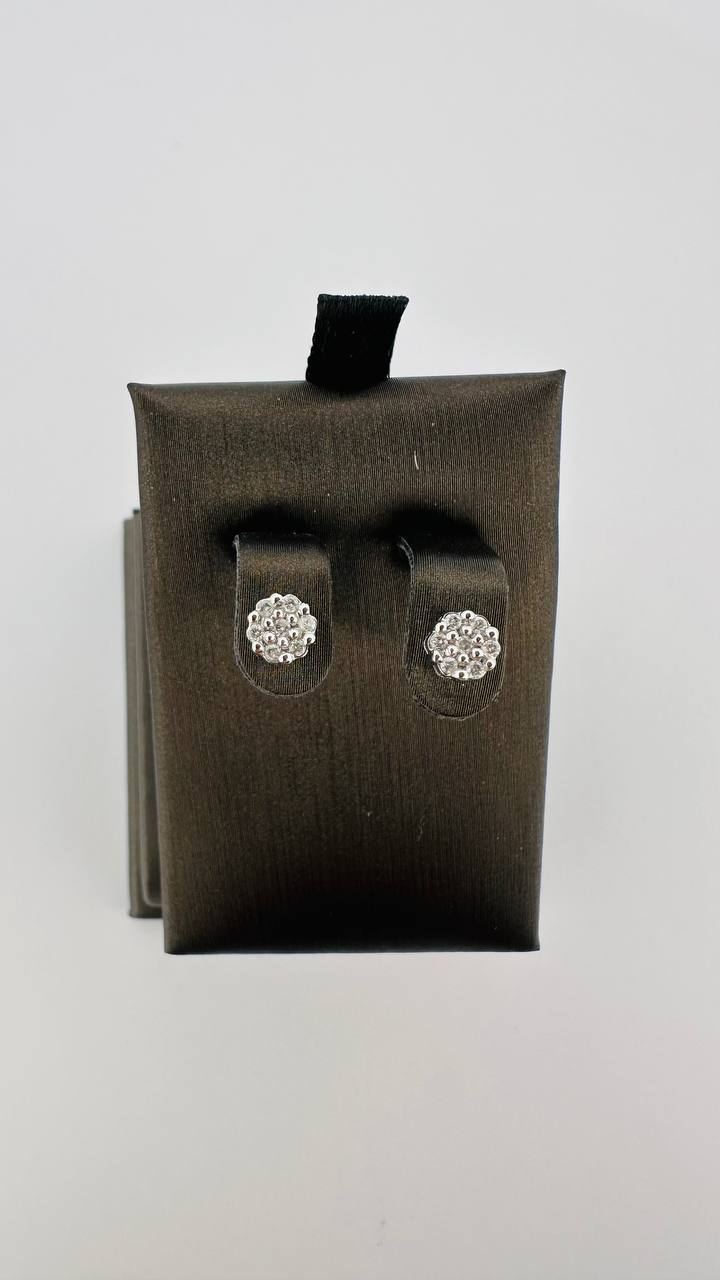 10K 0.12 Carat Diamond Earring