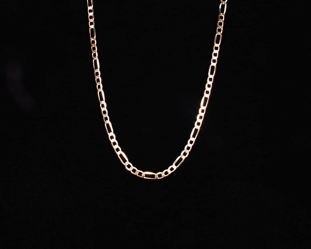 14K Solid Figaro