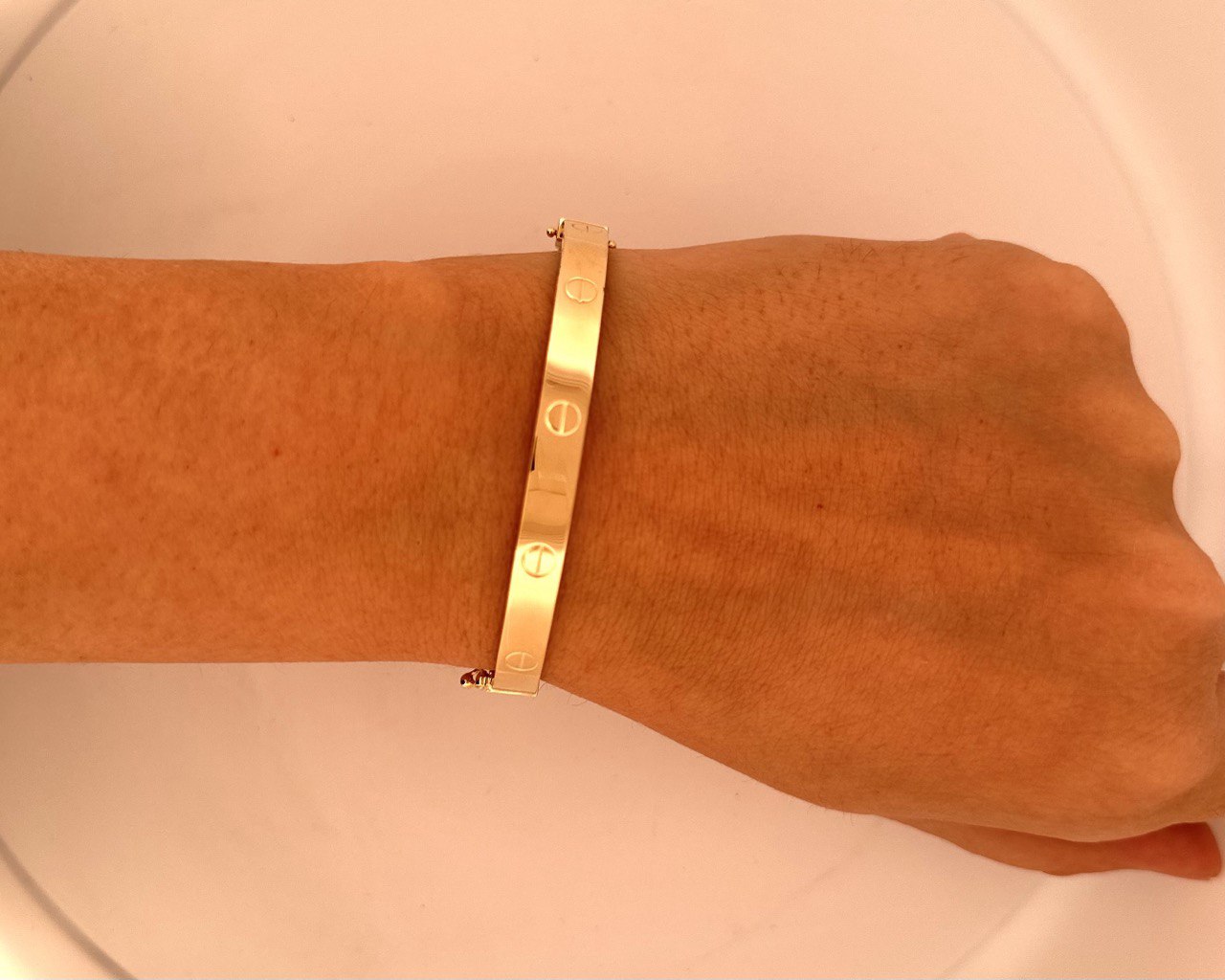 10K Nail Bracelet 6MM