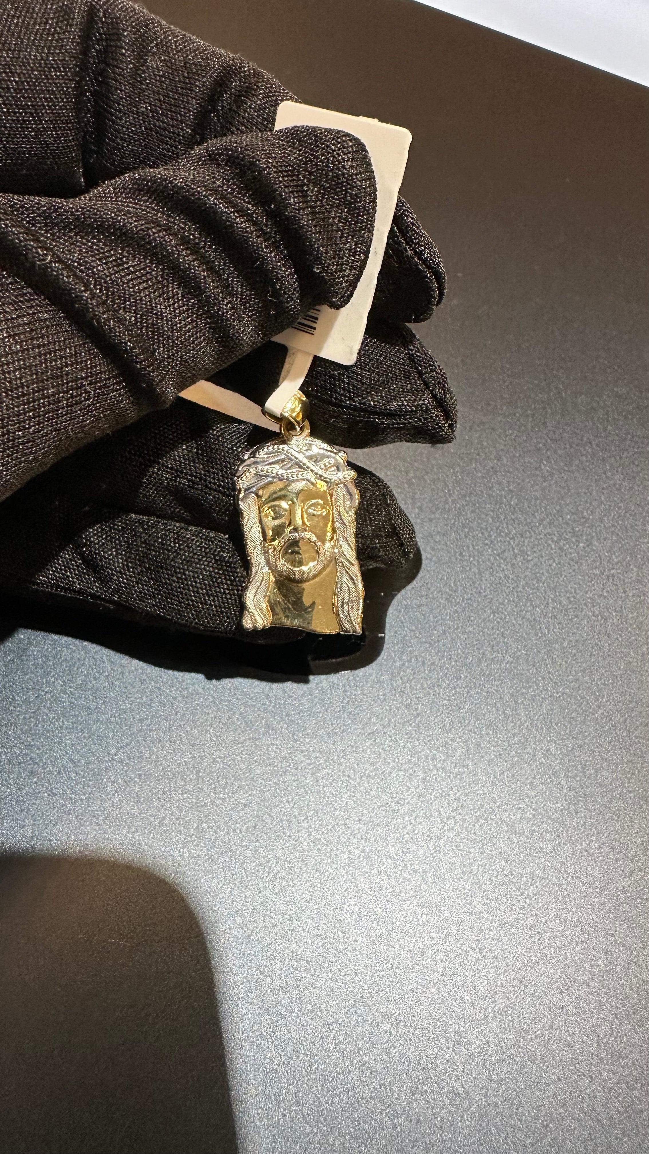 14K Jesus Piece Pendant  - 2