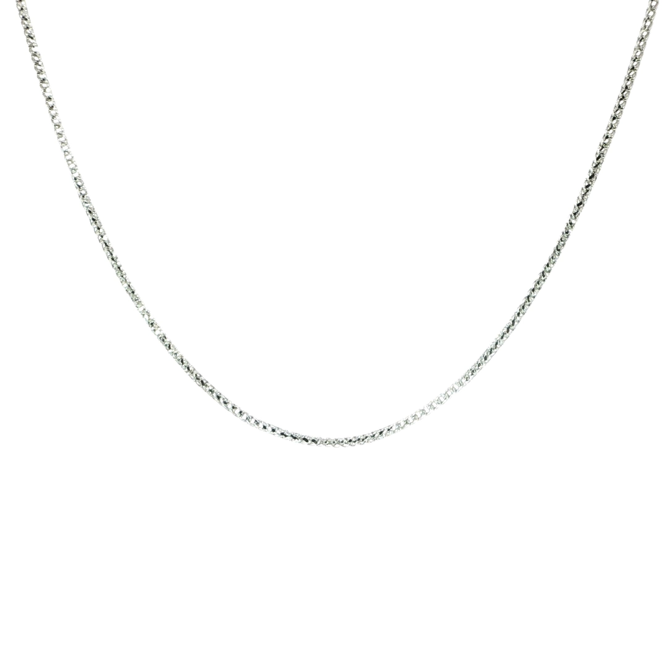 14K White Gold Solid Franco Chain 2.3MM Video