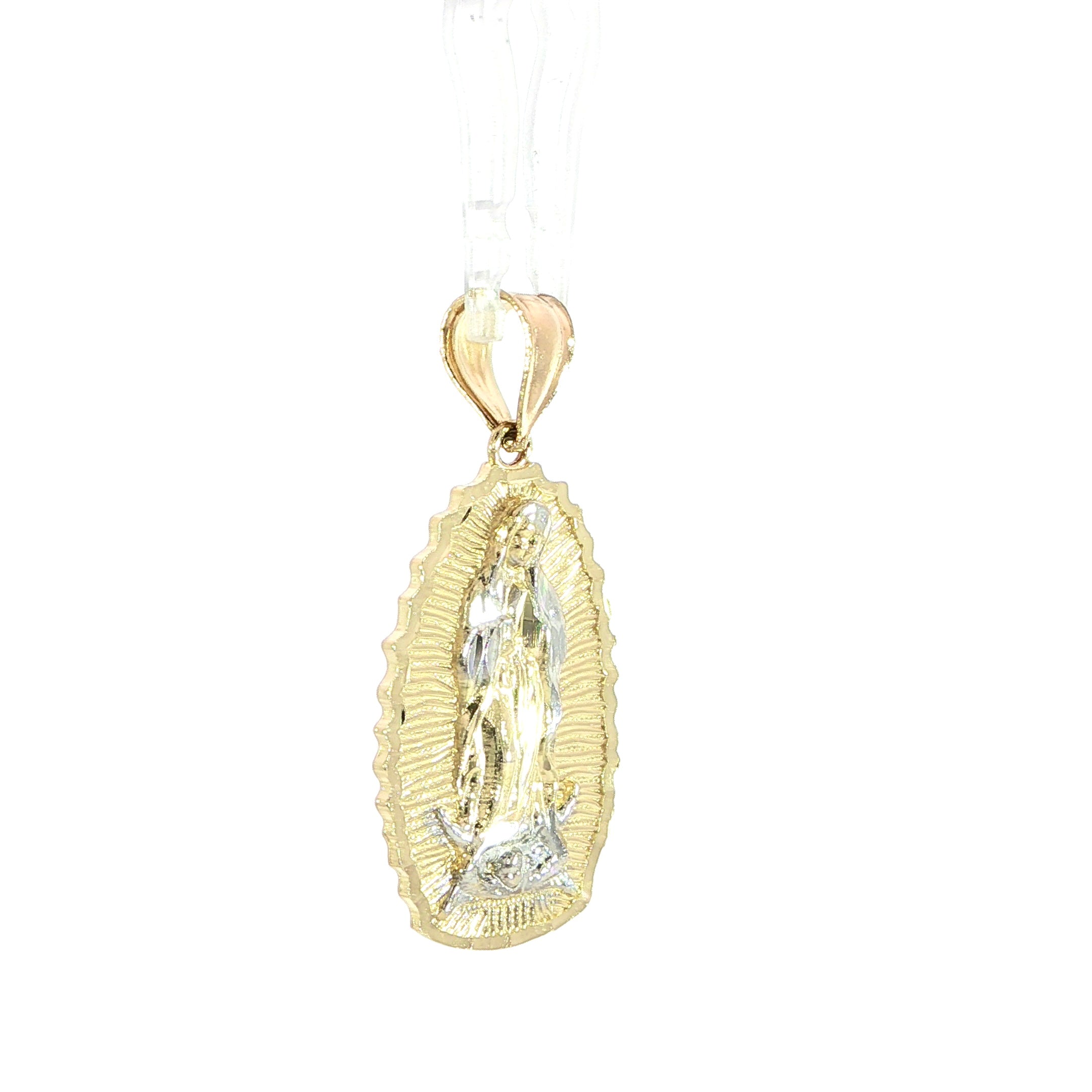 Catholic pendant featuring the Blessed Virgin Mary