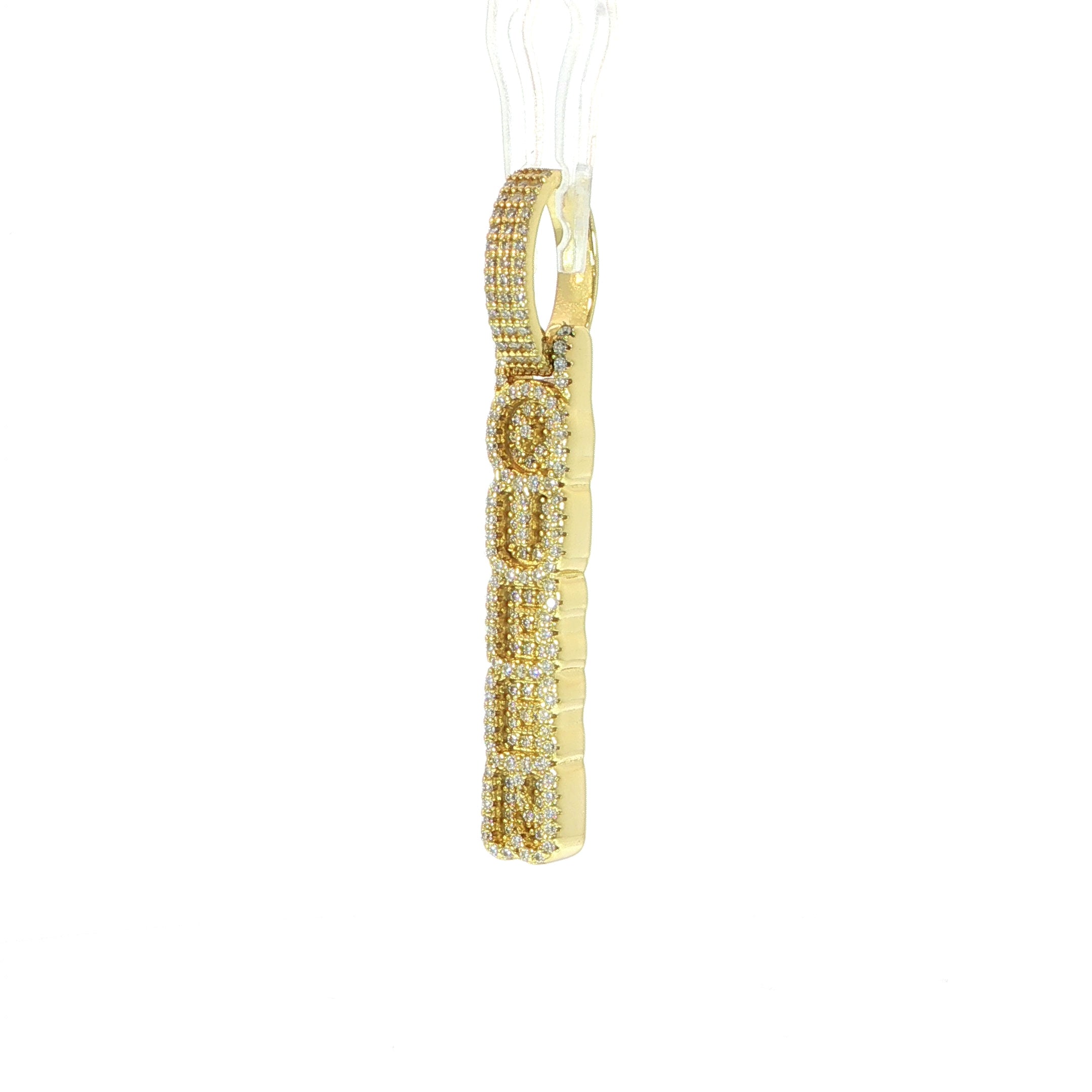Sterling silver Queen pendant symbolizing confidence and empowerment.